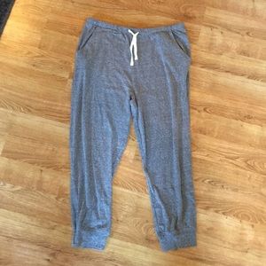 Grey joggers